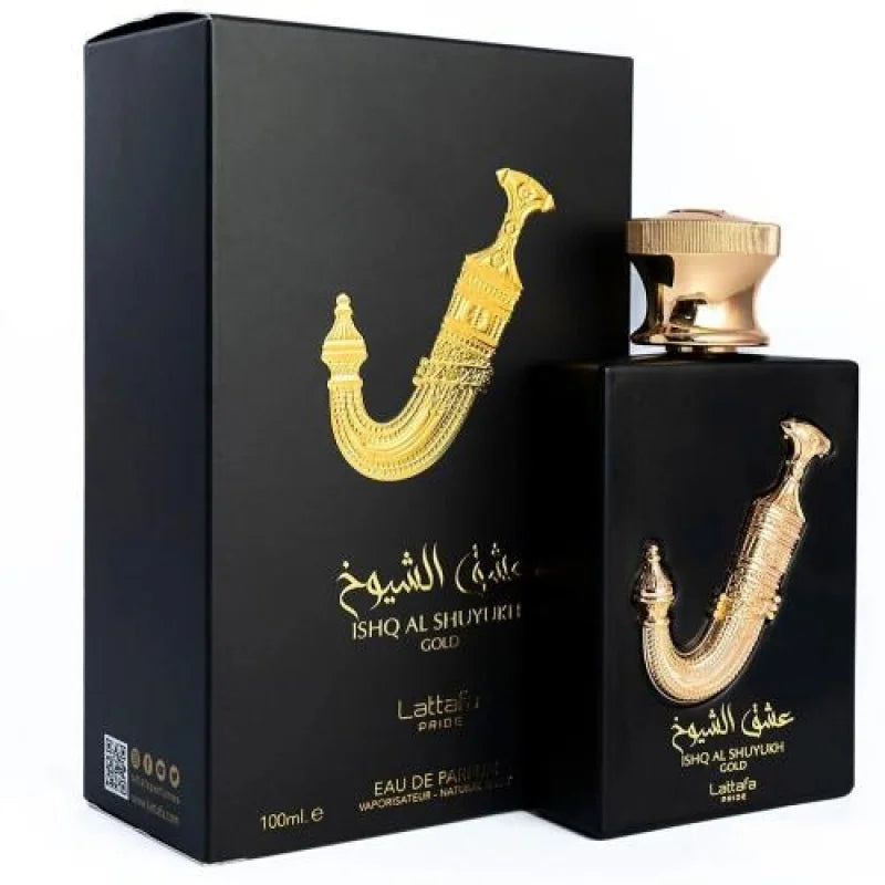 Lattafa Pride Ishq Al Shuyukh Gold Amber Vanilla Opulence Unisex Fragrance