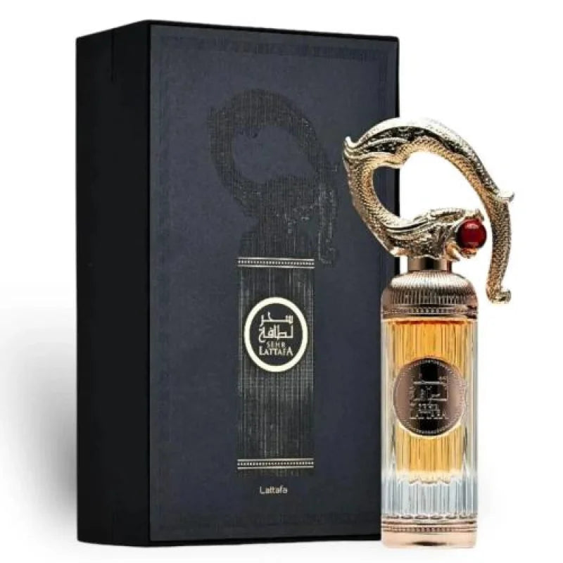 Rich Lattafa Sehr Eau Amber Floral with Bitter Almond and Vanilla Absolute Men’s Cologne