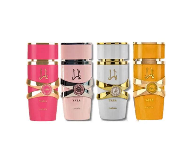 Lattafa Yara Collection Sensual Amber Vanilla Symphony PerfumeBox.com