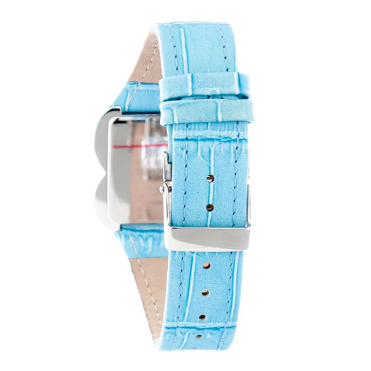 Laura Biagiotti Blue Leather Dress Watch
