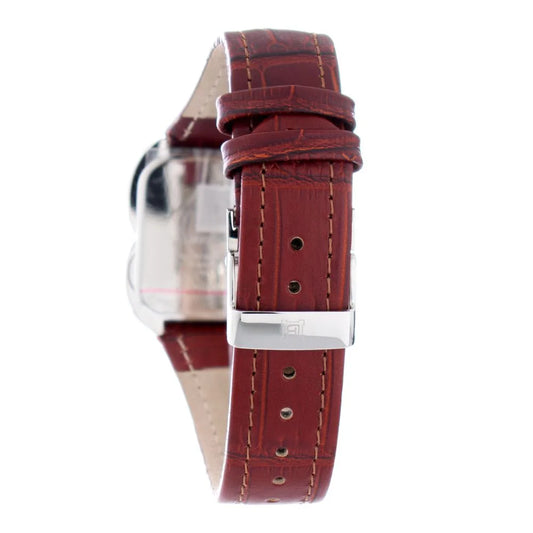 Laura Biagiotti Brown Leather Dress Watch