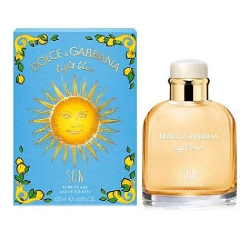 Light Blue Sun Cologne for Men Crisp Citrus Aromatic Summer Scent Men’s Dolce & Gabbana