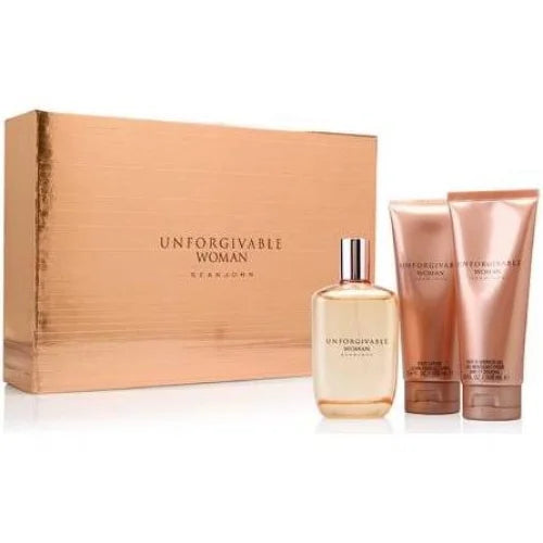 Luxury Perfume Gift Set for Women with Shower Gel and Body Lotion Women’s Sets Sean John
