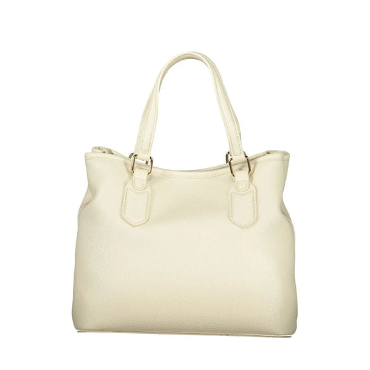Mario Valentino Beige Polyurethane Women Handbag