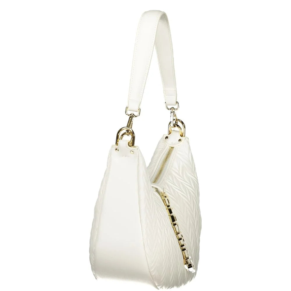 Mario Valentino Bianco Polyurethane Women Shoulder Bag