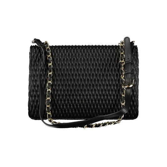 Mario Valentino Black Polyethylene Handbag