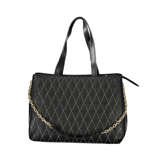 Mario Valentino Black Polyethylene Handbag