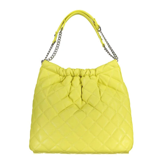 Mario Valentino Giallo Poliuretano Women Shoulder Bag