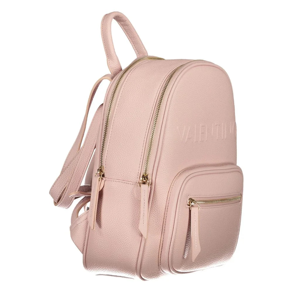 Mario Valentino Rosa Polyurethane Shoulder Bag for Women