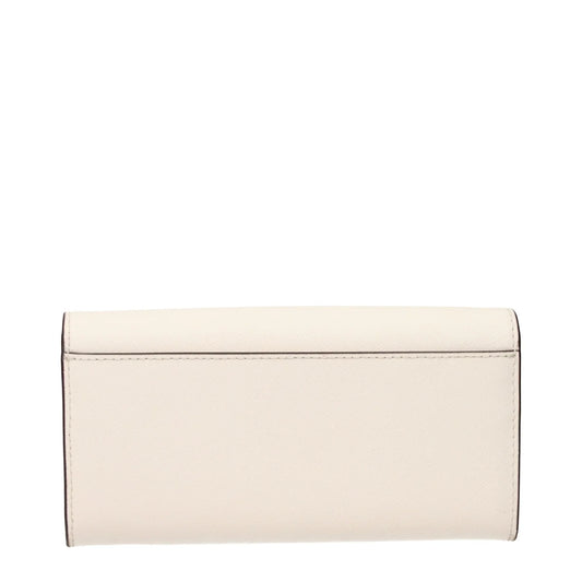 Michael Kors Beige Leather Wallet
