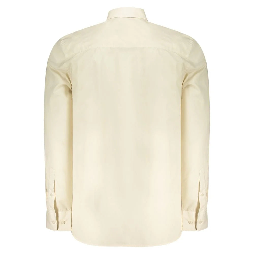 North Sails Beige Long Sleeve Shirt Reflects Sheer Sophistication