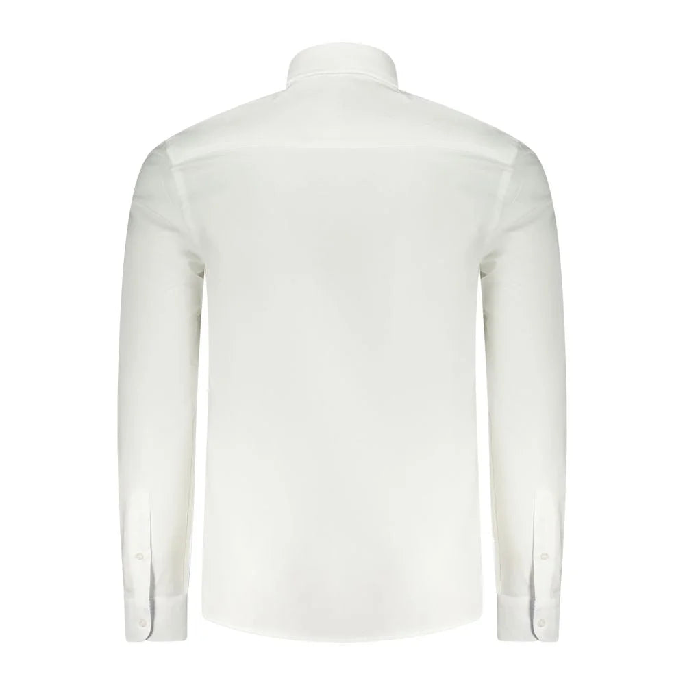 North Sails Long-Sleeved Shirt Crisp White Tailored Sophistication