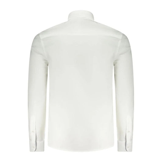 North Sails Long-Sleeved Shirt Crisp White Tailored Sophistication