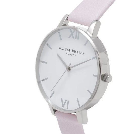 Olivia Burton Multicolor Watch with Pink Artificial Leather Strap