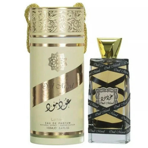 Oud Rose Perfume with Saffron Amber and Woody Notes Unisex Fragrance Lattafa