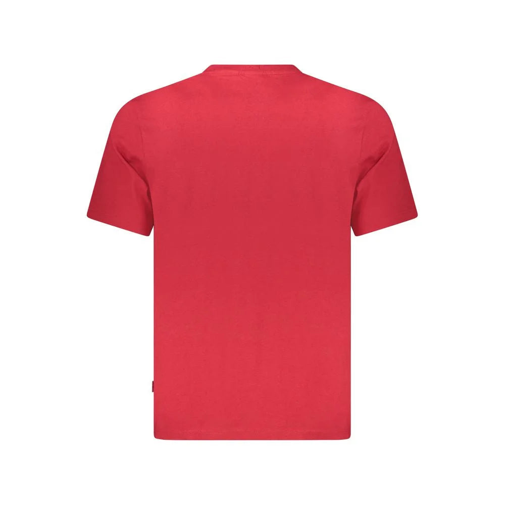 Pepe Jeans Connor Contrast T Shirt Bold Rosso Casual Sophistication