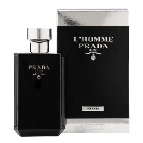 Prada L’Homme Intense Perfume for Men with Amber and Iris Notes Men’s Cologne