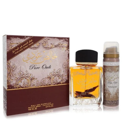 Pure Oudi Perfume Unisex Cinnamon and Guaiac Wood Scent Fragrance Lattafa