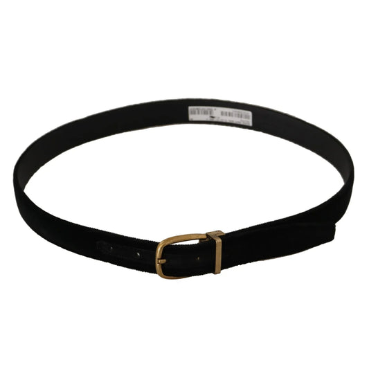 Radiate Regal Confidence With Dolce Gabbana Metal Buckle Belt &