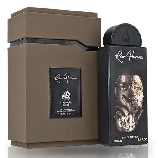 Raw Human Perfume Unleashes Pink Pepper Seduction and Alluring Fruit Notes Unisex Fragrance Lattafa