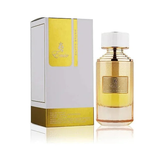 Saffron Citrus Amberwood Perfume with Exotic Florals and Vanilla Musk Unisex Fragrance Paris Corner