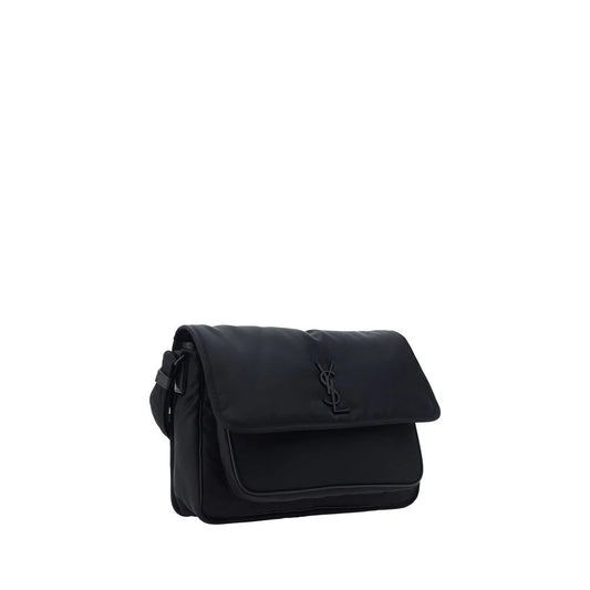 Saint Laurent Black Polyamide Shoulder Bag