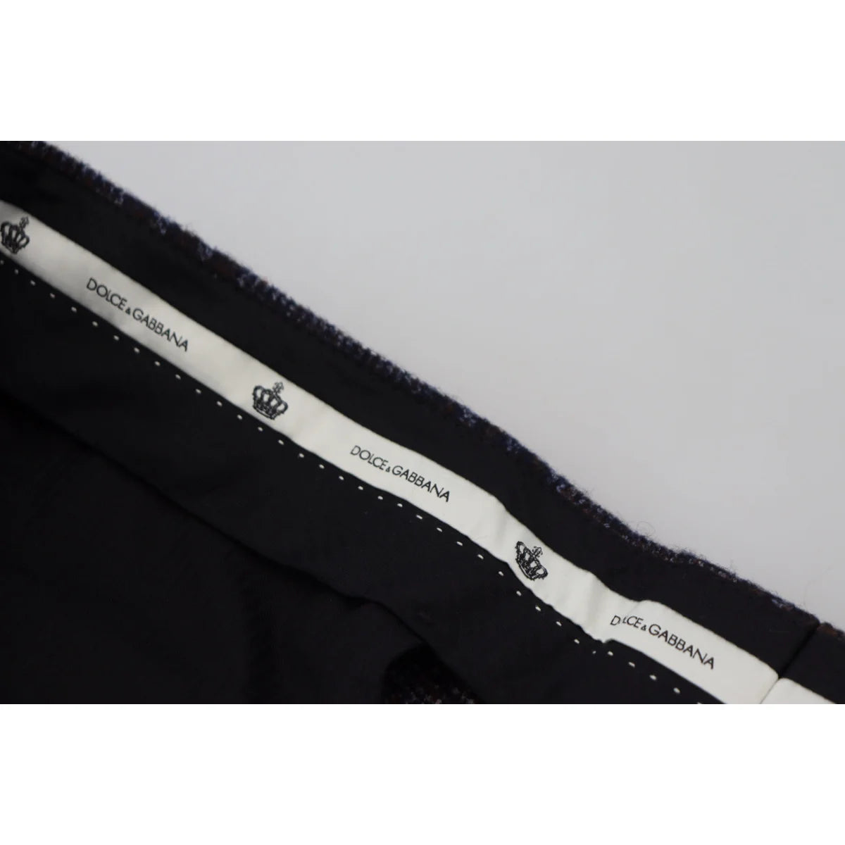 Showstopping Dolce Gabbana Gray Checkered Pants &