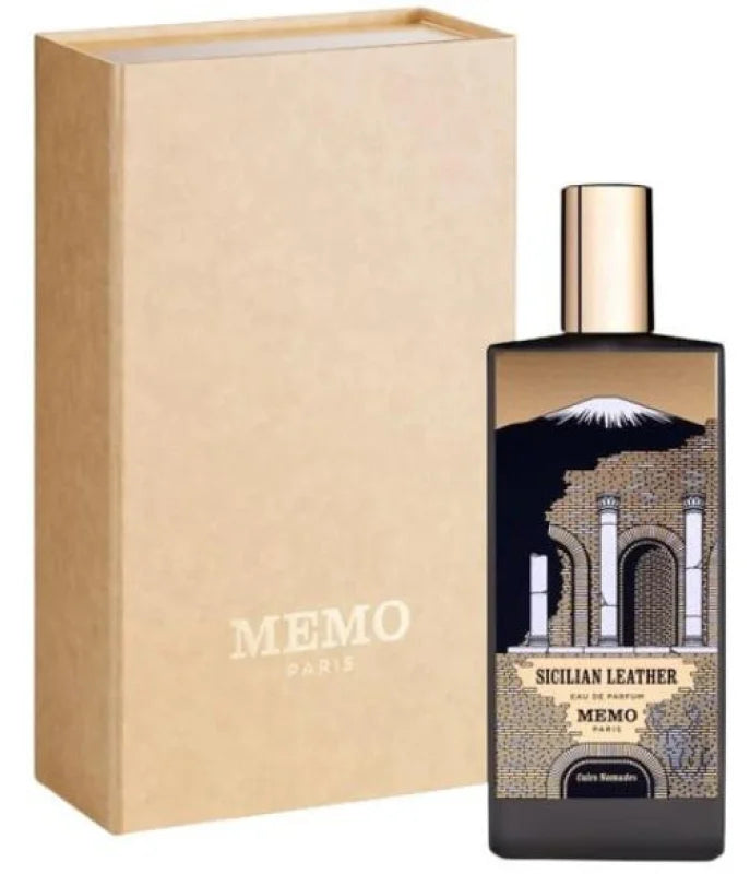 Sicilian Leather Eau Amid Volcanic Earth and Bitter Orange Bliss Unisex Fragrance Memo Paris
