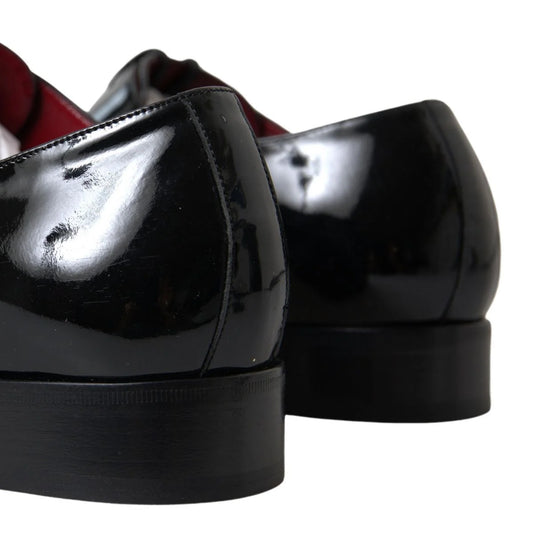 Sleek Italian Patent Leather Dress Shoes by Dolce & Gabbana