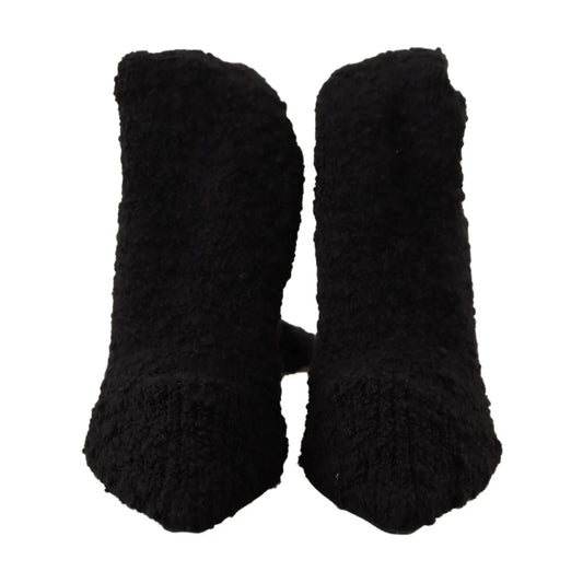 Spellbinding Dolce & Gabbana Black Magic Stretch Sock Boots