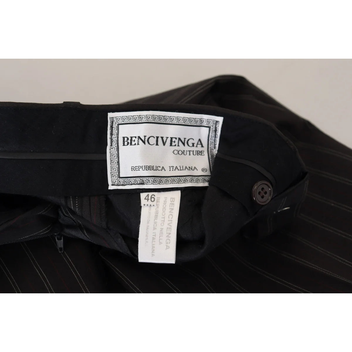 Stunning Bencivenga Couture Italian Style Sensation Viscose Dress Pants BENCIVENGA