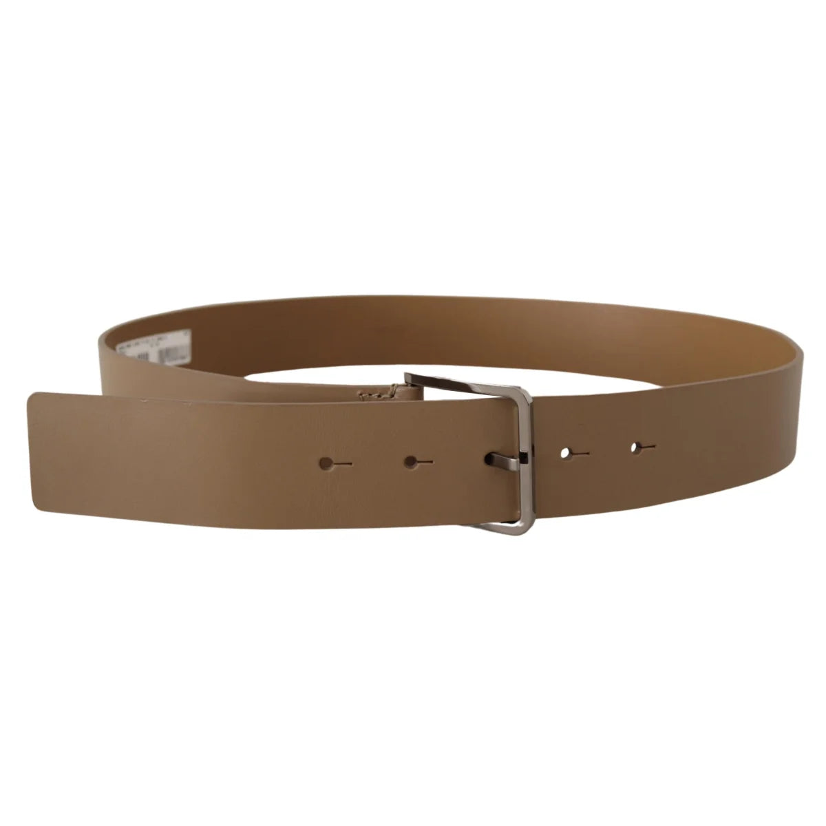 Stunning Dolce Gabbana Beige Leather Belt Dress Sensation &