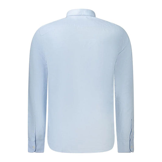Timberland Light Blue Slim Fit Shirt with Quintessential Touch