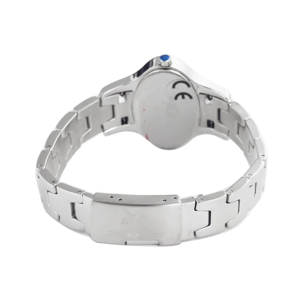 Time Force Silver Stainless Steel Watch 36mm White Dial