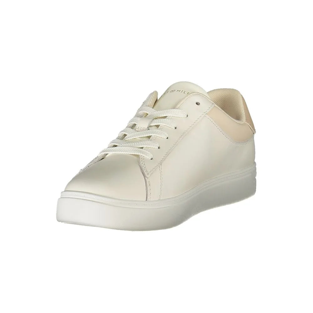 Tommy Hilfiger Beige Sneakers for Bold Sneaker Game Style