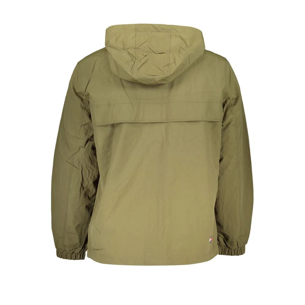 Tommy Hilfiger Green Polyamide Shell Jacket