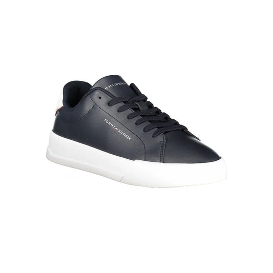Tommy Hilfiger Men’s Sneakers Sporty Blue Style with White Accents