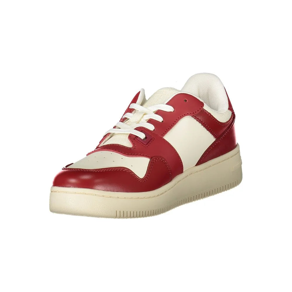 Tommy Hilfiger Red Sneakers Bold Style and Comfort