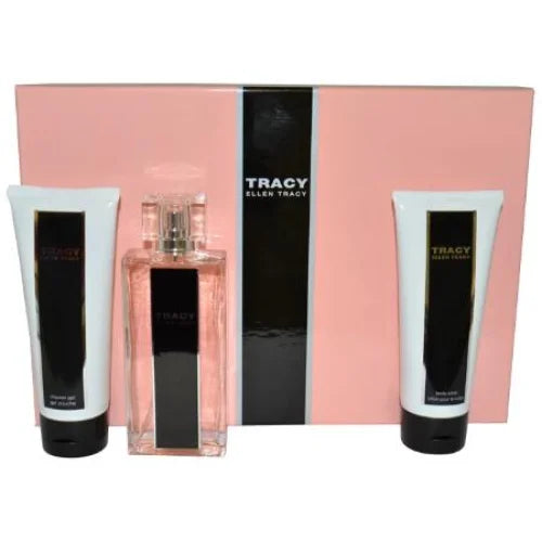 Tracy Gift Set Floral Perfume with Body Lotion and Shower Gel Women’s Sets Ellen