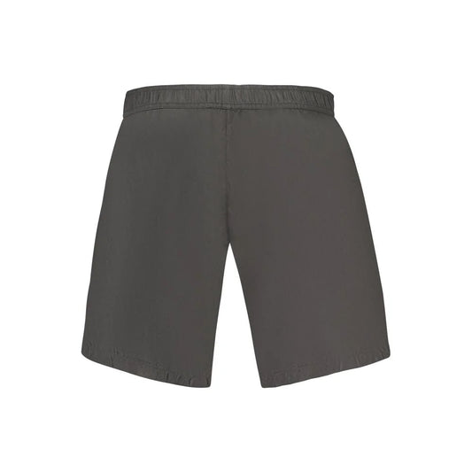 Trussardi’s Sleek Innovation Black Polyester Short Leggings Style Meets Sport Trussardi
