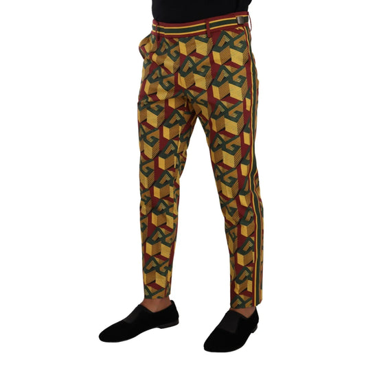 Unleash Italian Style in Dolce Gabbana Tapered Pants &