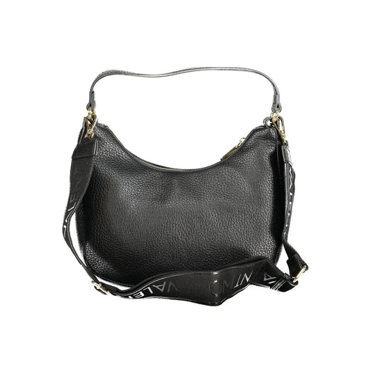 Valentino Bags Creation Sleek Mario Black Polyethylene Shoulder Bag