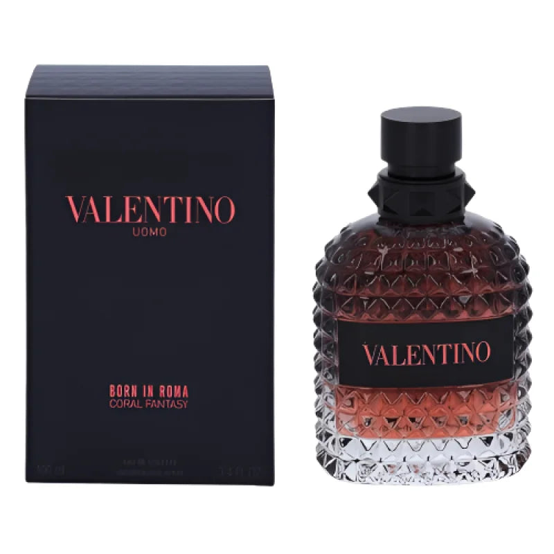 Radiant Valentino Uomo Born Roma Coral Fantasy Red Apple Accord Men’s Cologne