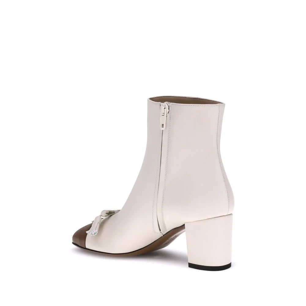Valet Du Roi Bootie by Valentino Garavani with Antiqued Brass Finish