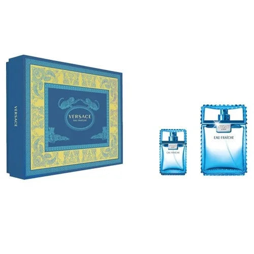 Versace Eau Fraiche 2 Piece Gift Set De Toilette Spray for Men Men’s Sets