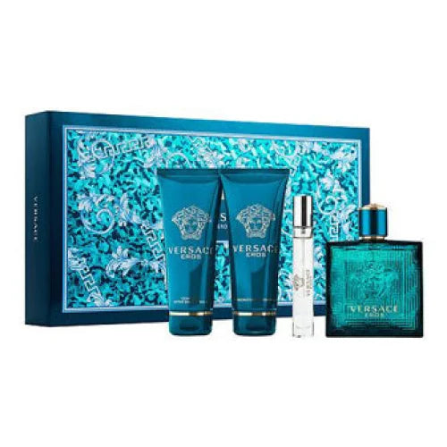 Versace Eros Gift Set Bold Scent for the Ultimate Mens Collection Men’s Sets