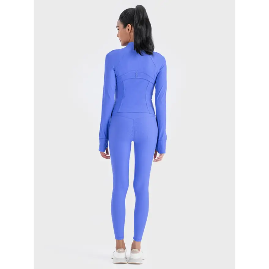 Ultimate Zip Up Long Sleeve Sports Jacket for Unmatched Comfort Clothing Tops Trendsi