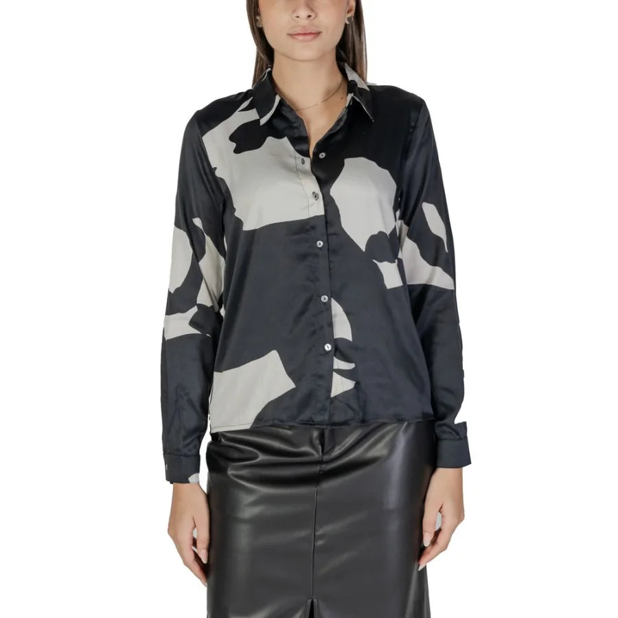 Only Black Recycled Polyester Blouse