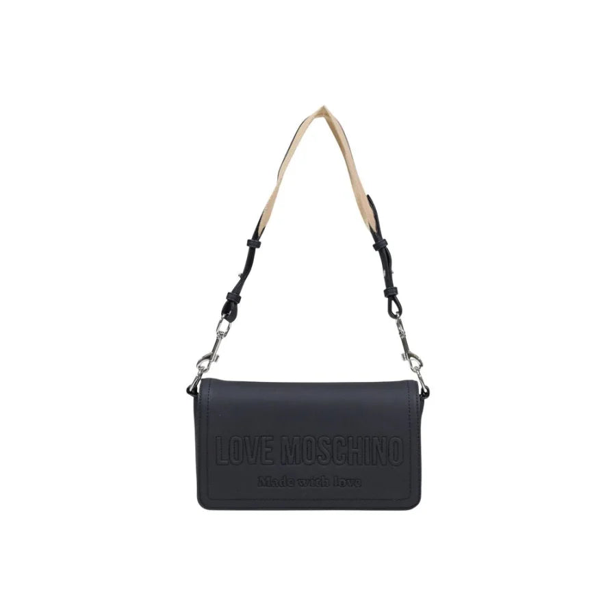 Love Moschino Black Polyethylene Handbag