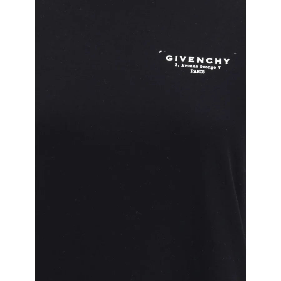 Givenchy Black Cotton T-Shirt